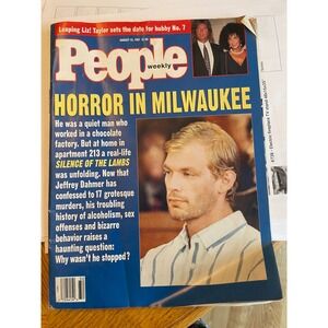 People Weekly August 12 1991 Jeffrey Dahmer Horror in Milwaukee Vintage Magazine